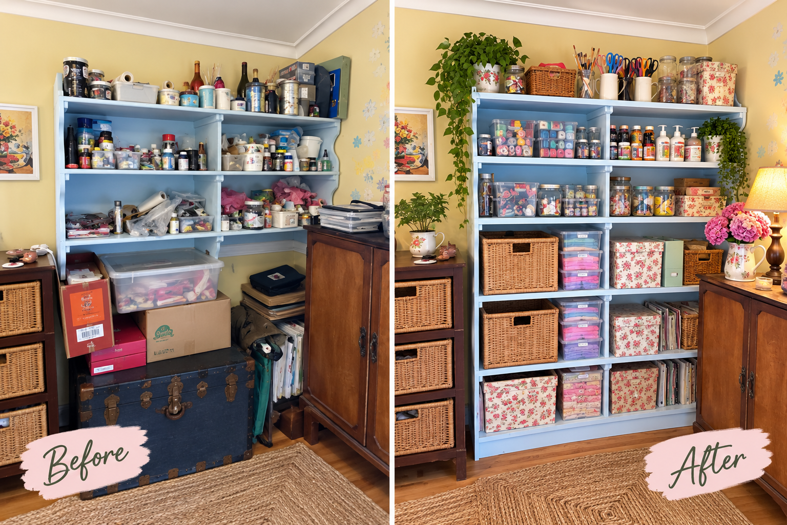 Creative craft room storage ideas